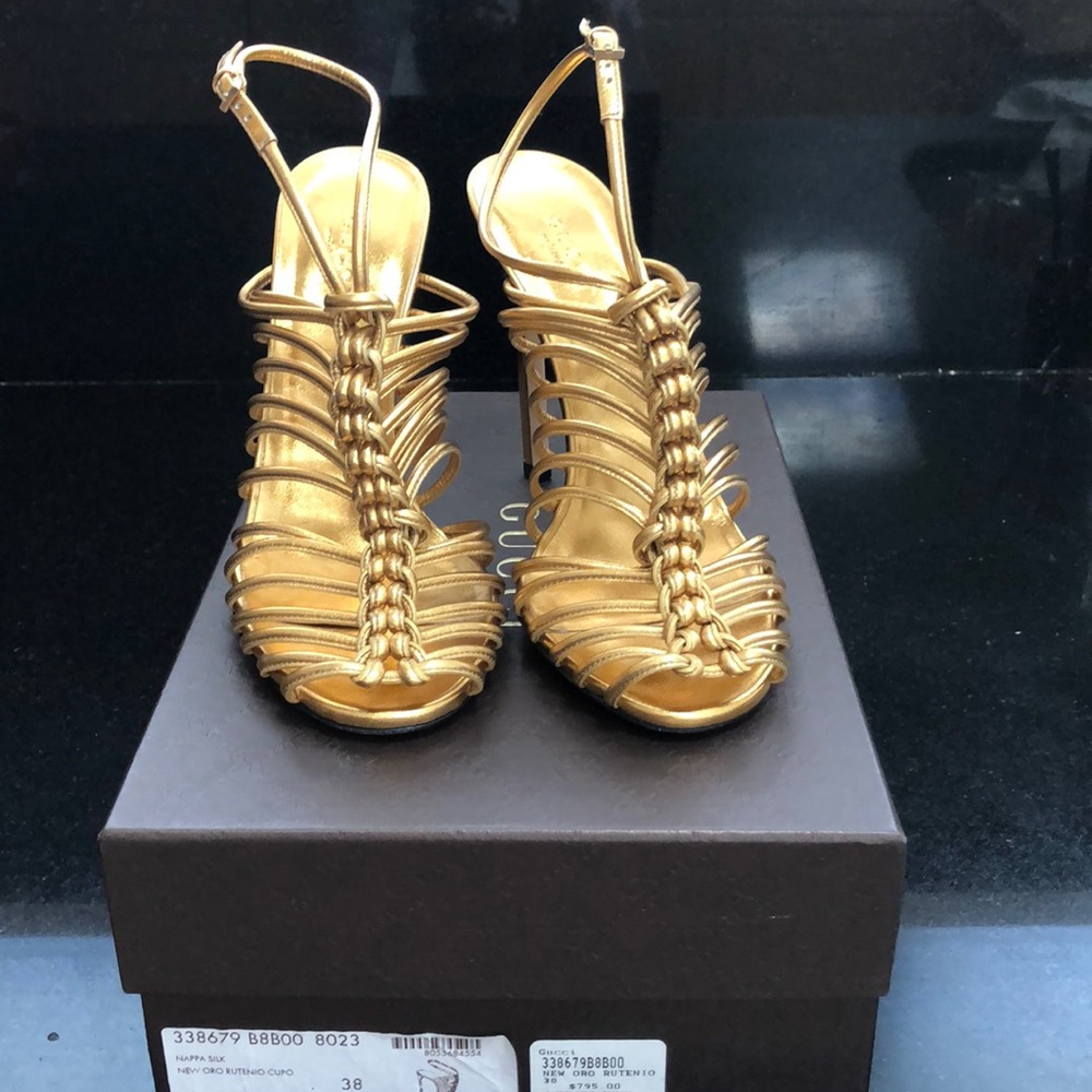 Gucci  Srap sandals